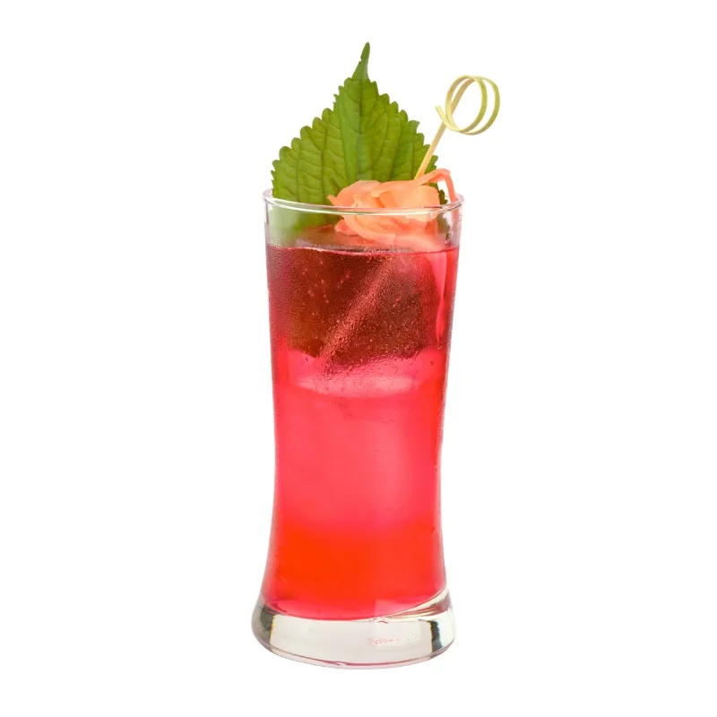 Garnet (Sake, Gin, Gari Ginger, Perilla, Sweet & Sour)