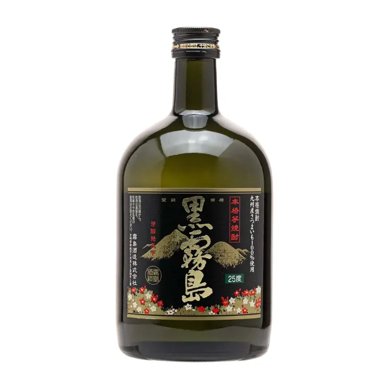 Shochu Kuro Kirishima Imo 25% (chai)