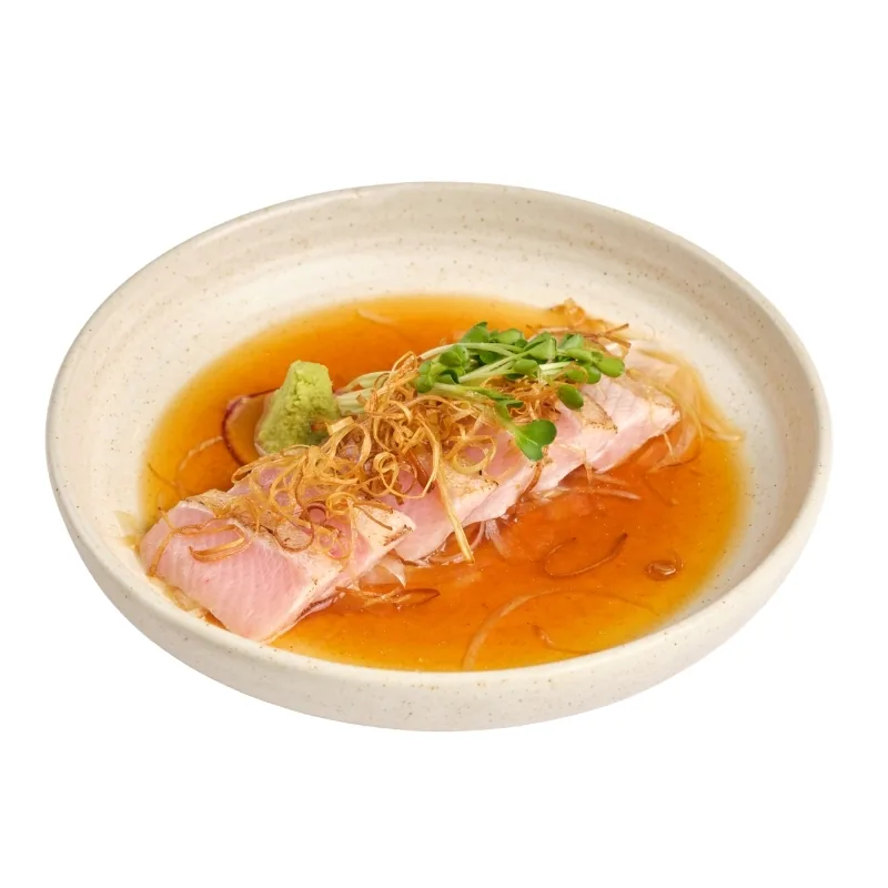 Cá Cam Xốt Carpaccio