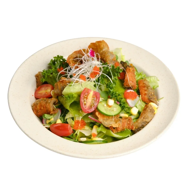 Salad Da Cá Hồi Sốt Mè